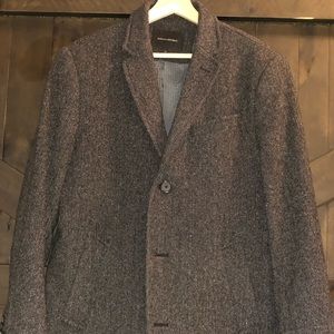 38 Regular - Grey Peacoat from Banana Republic